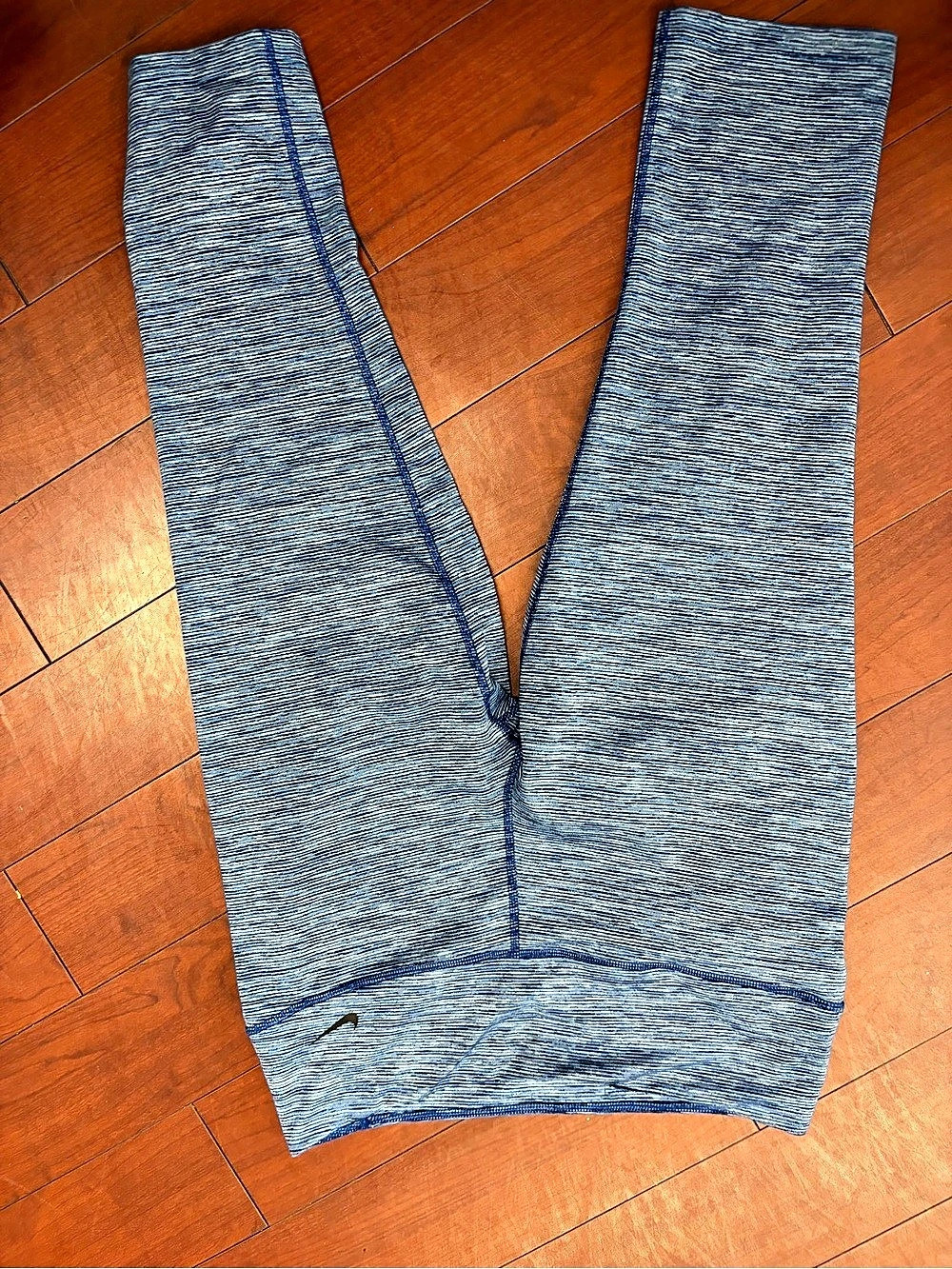 Nike Nike Legend Poly Space-Dye Training Tights Blue Athletic Leggings
